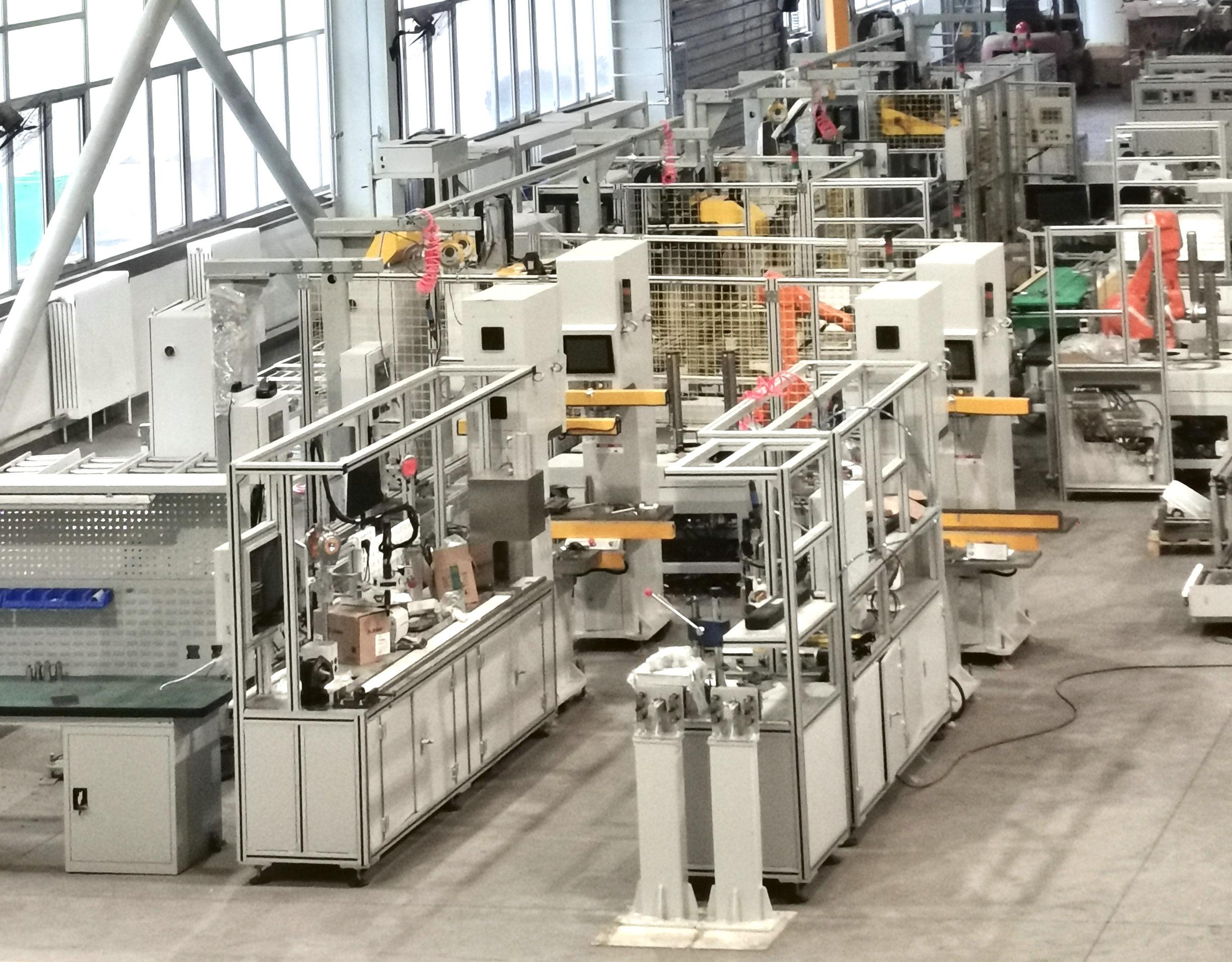 空壓機裝配生產線