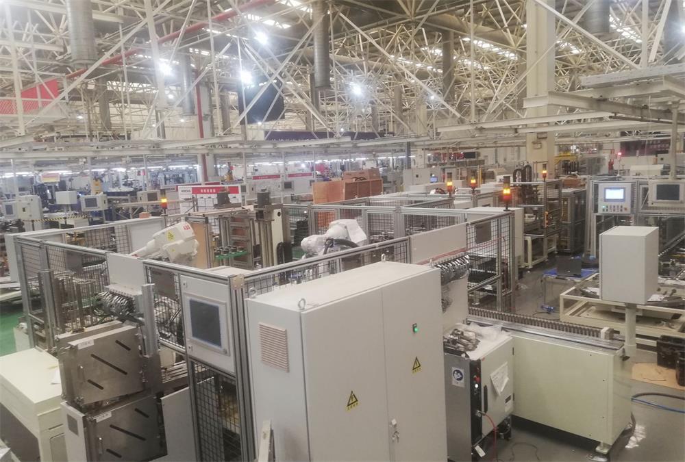 拖拉機底盤裝配線